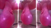 CBT Ball Stretching Balls Fetish Crossdressing Swinging Balls Real Life Futanari Supersize Saline Nuts Its too big CBT Real Balls