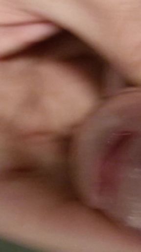 Public Urinals Wanking Wearing Work Clothes, Close up Cum