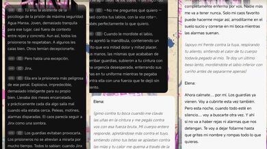 Jinx y tu goteando gritos de placer le lesbiana devorando