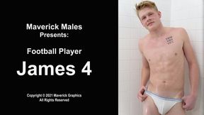 Football Player James 4 Muscle Worship and BJ (1080P)