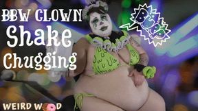 BBW Slime Clown Shake Chugging - WMV