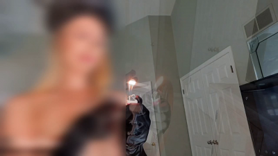 Watching Bukkake Porn and Smoking