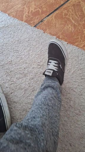 Showing my old VANS shoes