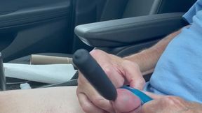 Solo stunner explores urethra sounding