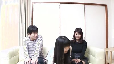 Cute Japanese girl is here to give sexual pleasure to a young man