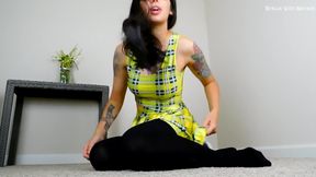 Foot Tickling JOI with Nerdy Girlfriend