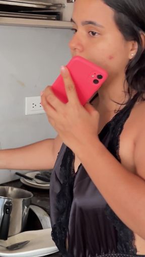 MY HOT STEPSISTER FUCKS ME WHILE I HAVE A DREAM ABOUT HER   Clip 1