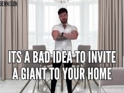 Macrophilia - never invite a giant to your home
