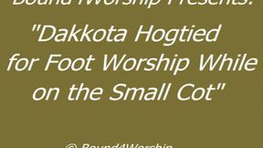 Dakkota Hogtied for Foot Worship - HQ
