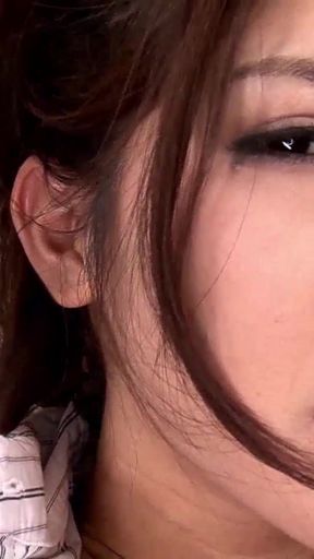 Powerful moment from &quot;Hardcore Japanese full-length movie of a young woman with a very hairy pussy fucking several men&quot;