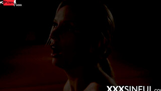 3way Thriller! Gorgeous Blonde Babe Devours Two Huge Dongs In A Wild Hardcore Scene