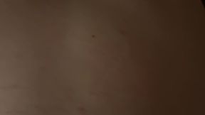 Ballbusting my slave in front of the oven