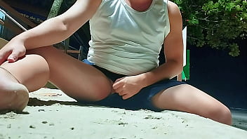 People at the beach freak out when I get wet in my shorts