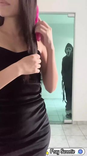 Ghost fucked me hard and still came inside