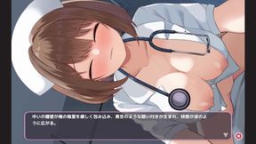 Hentai Game - Naughty Nurse Riding The Dick - Sakusei Shinsatsu