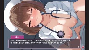 Hentai Game - Naughty Nurse Riding The Dick - Sakusei Shinsatsu