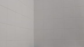 Playing in the bathtub