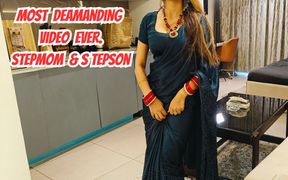 Indian MILF Stepmom Wants to Loose Her Stepson Verginity
