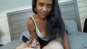 Shavonn's First Chastity Tease