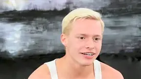Blonde Twink Casting Amateur