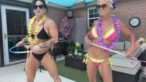 Tatiana Steele And Kandylegs Show The World Their Hula Hoop Skills