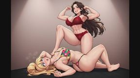 Female Wrestling Confessions #153: Confessions of a Leggy Dominatrix