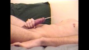 Young and hard cumming on cam