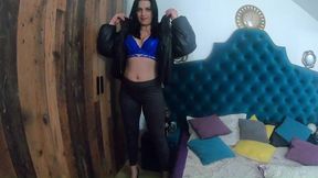 milfycalla gets a lot of cum on new puffy downjacket compilation