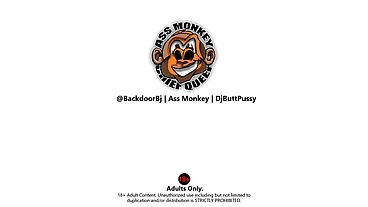 *PREMIUM* BONUS! ( 2 Angles ) Ass Monkey's Ass lips - Gay sex Bottom Bitch Deep Anal In Panties - Angle 3/4 of 6