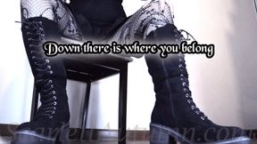 Stay down and lick my boots - WMV HD 1080p
