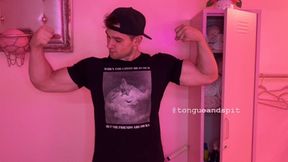 Zack Dickson Flexing Video 1 - MP4