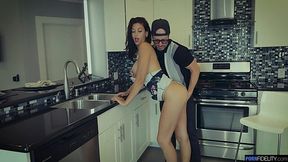 Thicc Latina Hotwife Needs Some White Dude's Dick While Hubby's at work