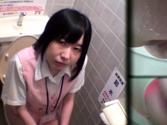 Asians piss in toilet