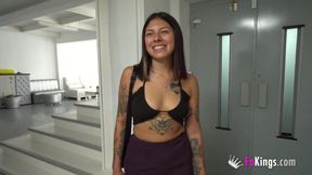 Anal deflowering by a giant dick. This babe won&#039;t forget this day easily!