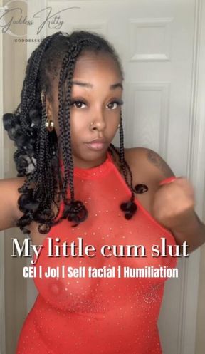 My little cum slut
