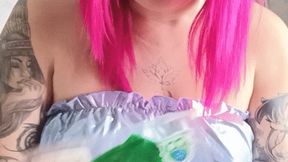 sittopop 24 inch green cristall balloon