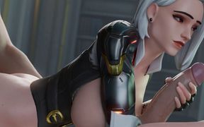 Ashe &amp; D.va From Overwatch - 3D Animation