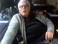 grandpa jerking off