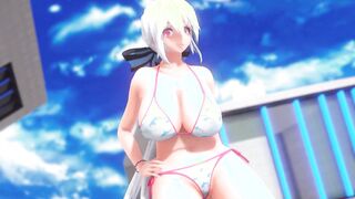 mmd r18 Haku san de Lamb remake 3d animated nsfw ntr fap hero