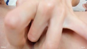 panties in pussy, scissors and squirt