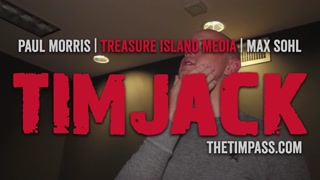 Bald Bator Gets Off (with assistance)