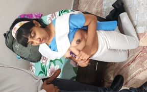 Indian Students Fucking in Tution