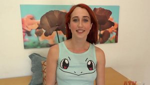 ATK Galleria - Redhead Luna Lain exposing small tits