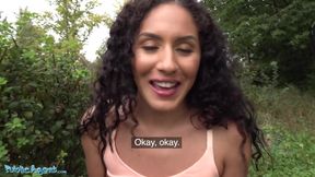 Public Porn Fitness model Liv Revamped fucked in garage for cash