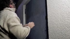 Beautiful German babe performs nasty blowjob