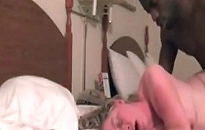 Black dude fucking white milf