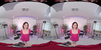 Angel Windell's POV Blowjob & Hardcore Frenzy in Virtual Reality