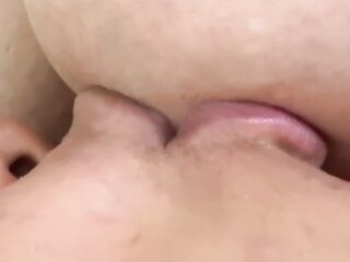 Ideal View of My Bestie Gulping My Milk