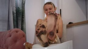 Worship Dirty Soles Of Galyna And Miriam - Polish And English Language - MIX