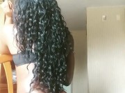 Jesica gives lapdance